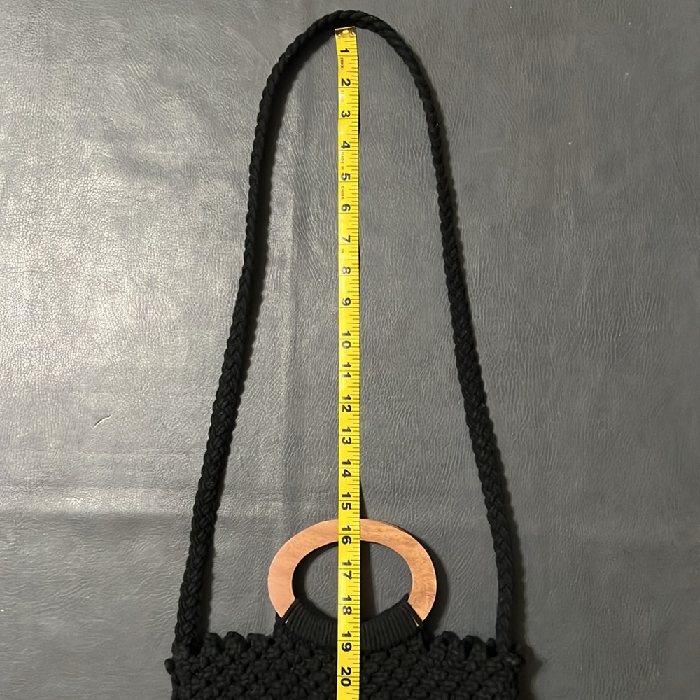 Danielle Nicole Macrame Handbag - image 8